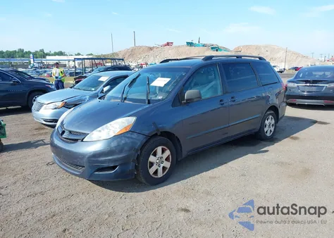 2008 Toyota Sienna Ce/Le из США, поврежденный, VIN 5TDZK23C38S163575